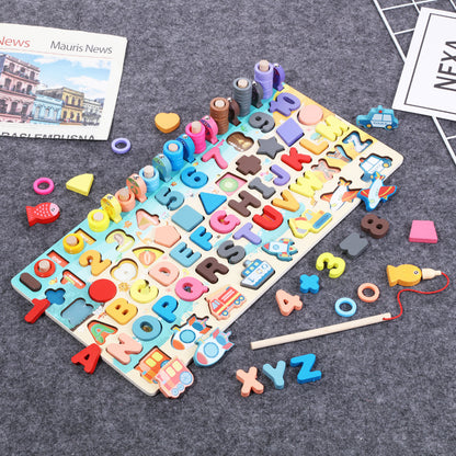 Wooden Montessori Educational Toy For Toddler Development