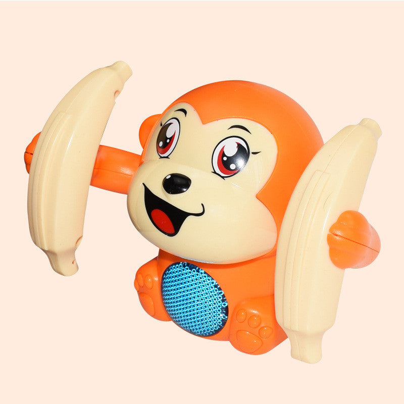 Colorful Tumbling Monkey Toy With Sounds And Lights