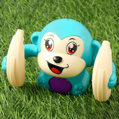 Colorful Tumbling Monkey Toy With Sounds And Lights