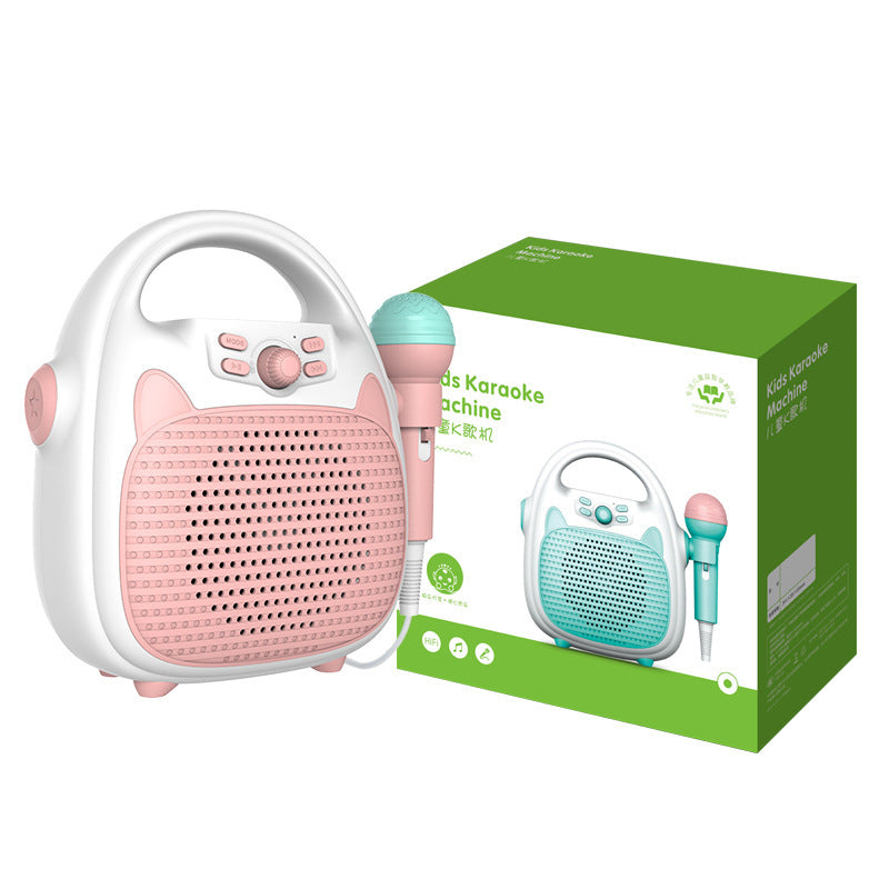 Kids Bluetooth Karaoke Machine Speaker For Singing Fun