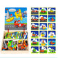 Magnetic Wooden Puzzle Toy For Early Learning