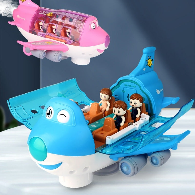 Spinning And Sound-Enhanced Electric Plane Toy