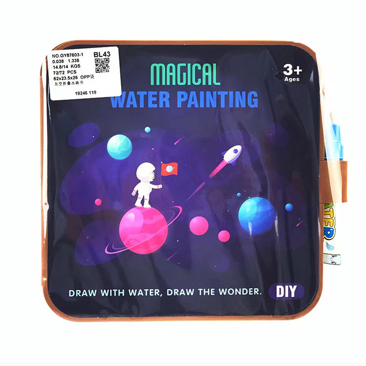 Fun Magic Water Reusable Drawing Book for Children