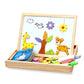Magnetic Wooden Puzzle Toy For Early Learning