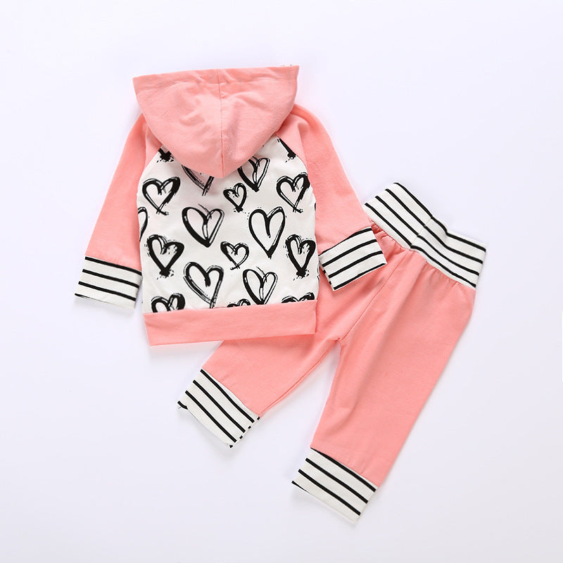 Warm And Soft Baby Girl Sweater Hoodie Outfit