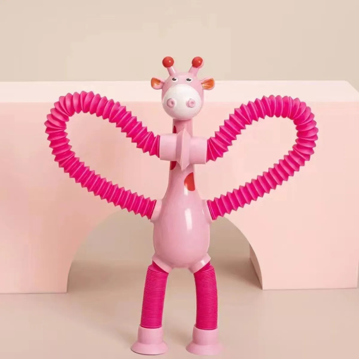 Stretchy Giraffe Buddy Brings Laughter and Calm for All Ages