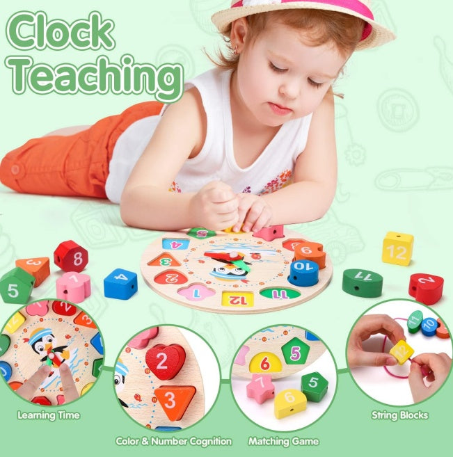 Montessori-Inspired Wooden Toys For Early Childhood Development
