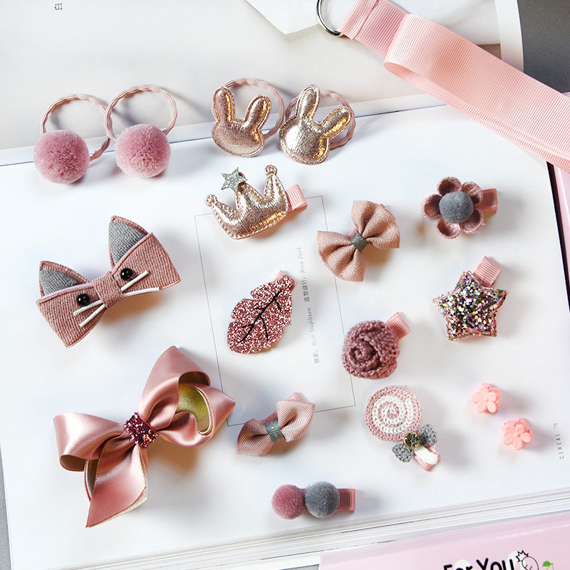 Durable And Fashionable Hair Accessories Set For Girls