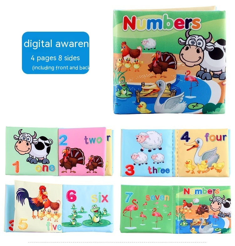 Sensory Stimulating Cloth Book For Infant Development