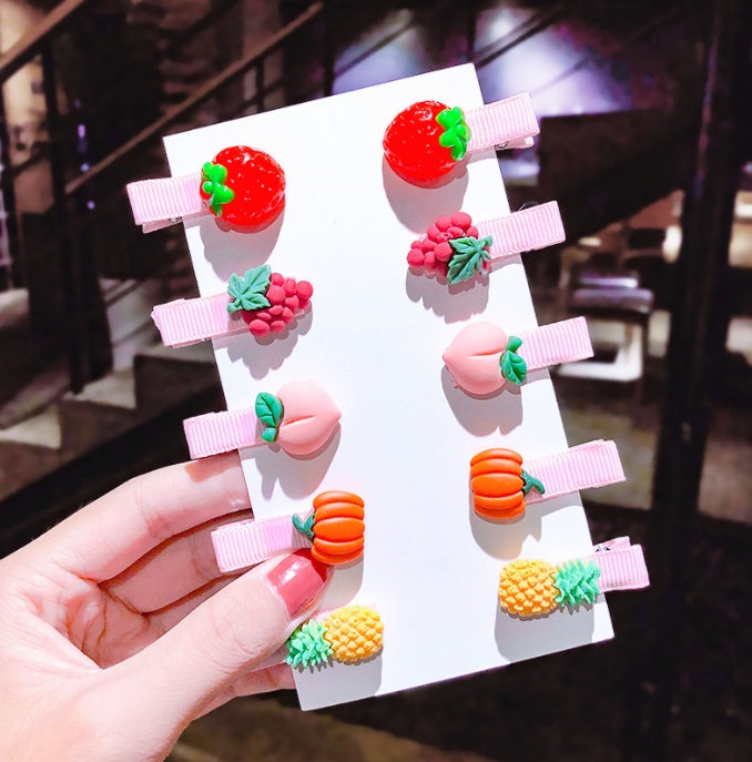 Colorful Cartoon Hairpin Kids Love To Wear