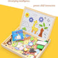 Magnetic Wooden Puzzle Toy For Early Learning