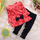 Comfortable Love Bow Set For Everyday Wear