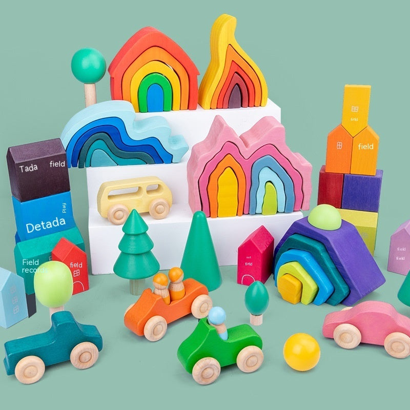 Engaging Forest Tree House Blocks For Learning