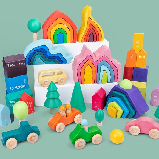 Engaging Forest Tree House Blocks For Learning