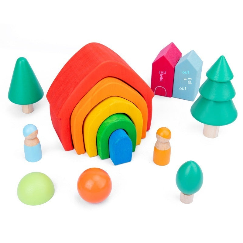 Engaging Forest Tree House Blocks For Learning