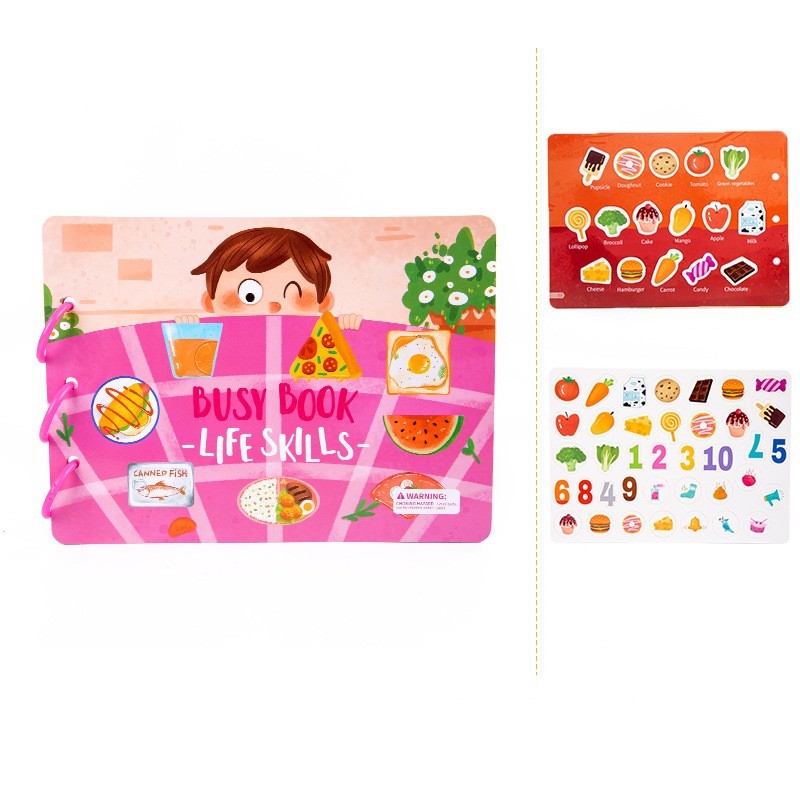 Busy Book Brings Joyful Learning With Reusable Sticker Activities