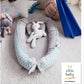Comfortable And Washable Baby Bed Crib For Young Kids