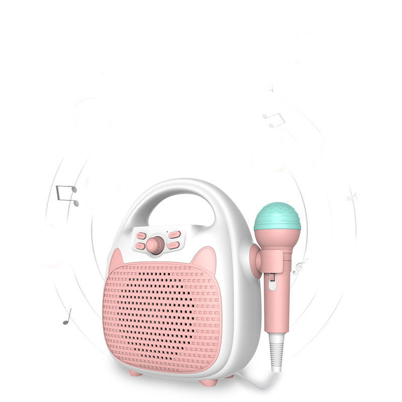 Kids Bluetooth Karaoke Machine Speaker For Singing Fun