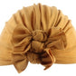 Stylish Baby Hat With Pleated Bowknot For Baby Girls