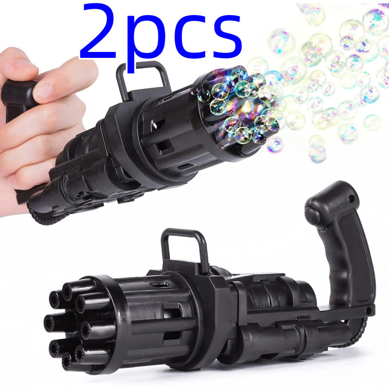 Kids Bath Toy Machine Gun And Bubble Fun