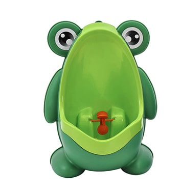Cute Frog Portable Urinal Encourages Toddlers To Aim and Succeed