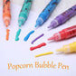 Fun Popcorn Bubble Pen for Playful Kids’ Drawings