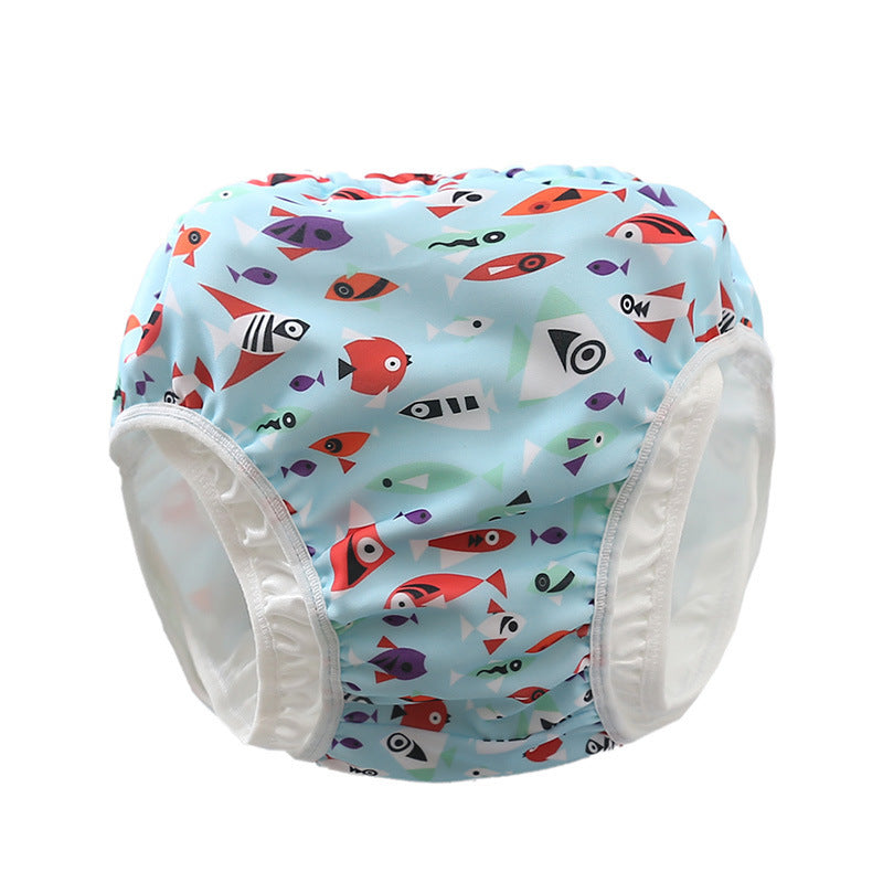 Soft Leak-Proof Baby Swim Trunks For Toddlers