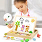 Magnetic Wooden Puzzle Toy For Early Learning