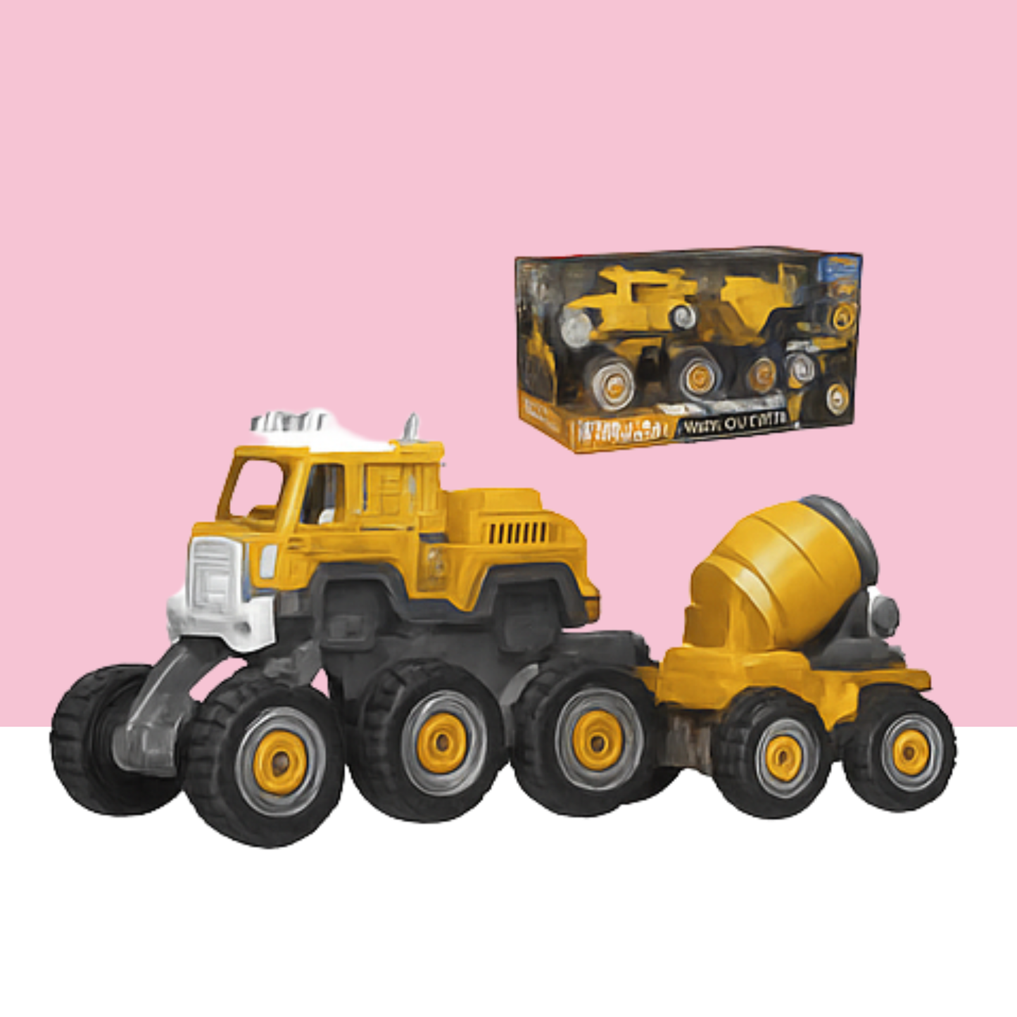 MECHA GUARDIAN – Construction Mixer Truck