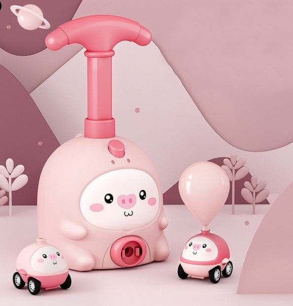 Eco-Friendly Balloon Powered Car Toy For Kids