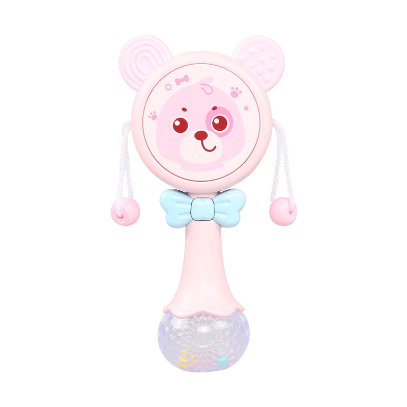 Soothing Baby Teether Rattle With Fun Sounds