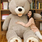 Giant Plush Teddy Bear Toy For Warm Hugs