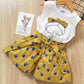Comfortable And Adorable Baby Girls T-Shirt And Pants