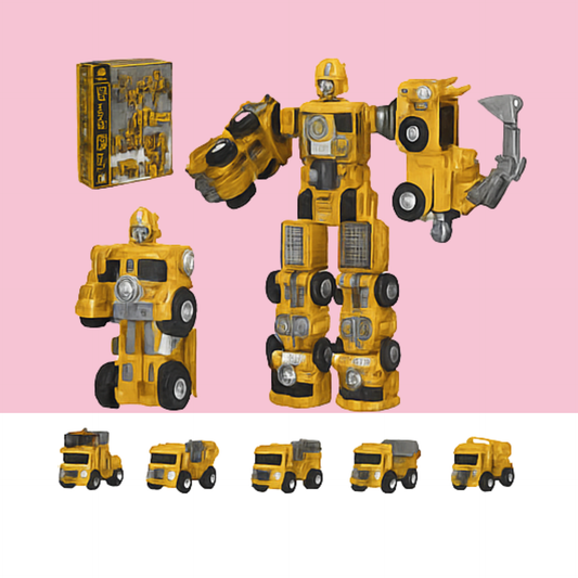 MECHA GUARDIAN – Construction Robot Truck Set