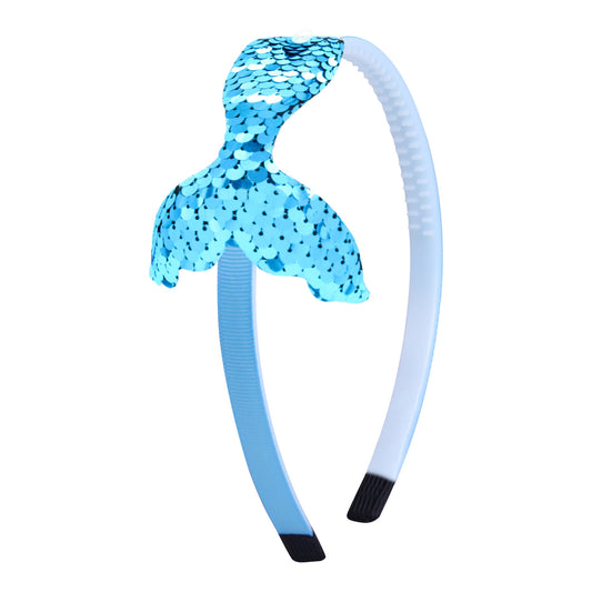 Shiny Mermaid Tail Headband For Fun Playtime