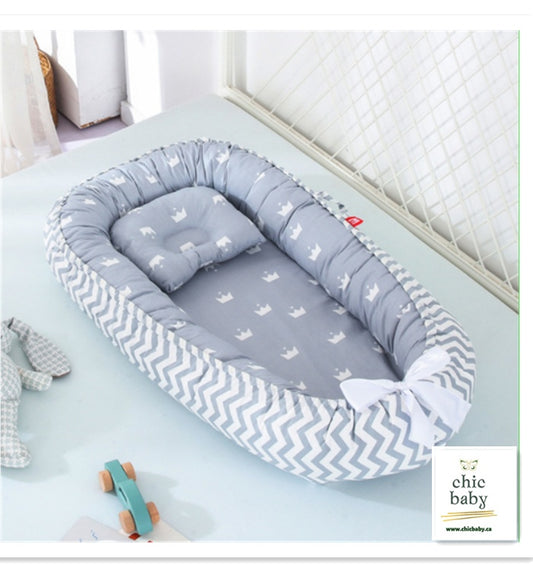 Comfortable And Washable Baby Bed Crib For Young Kids
