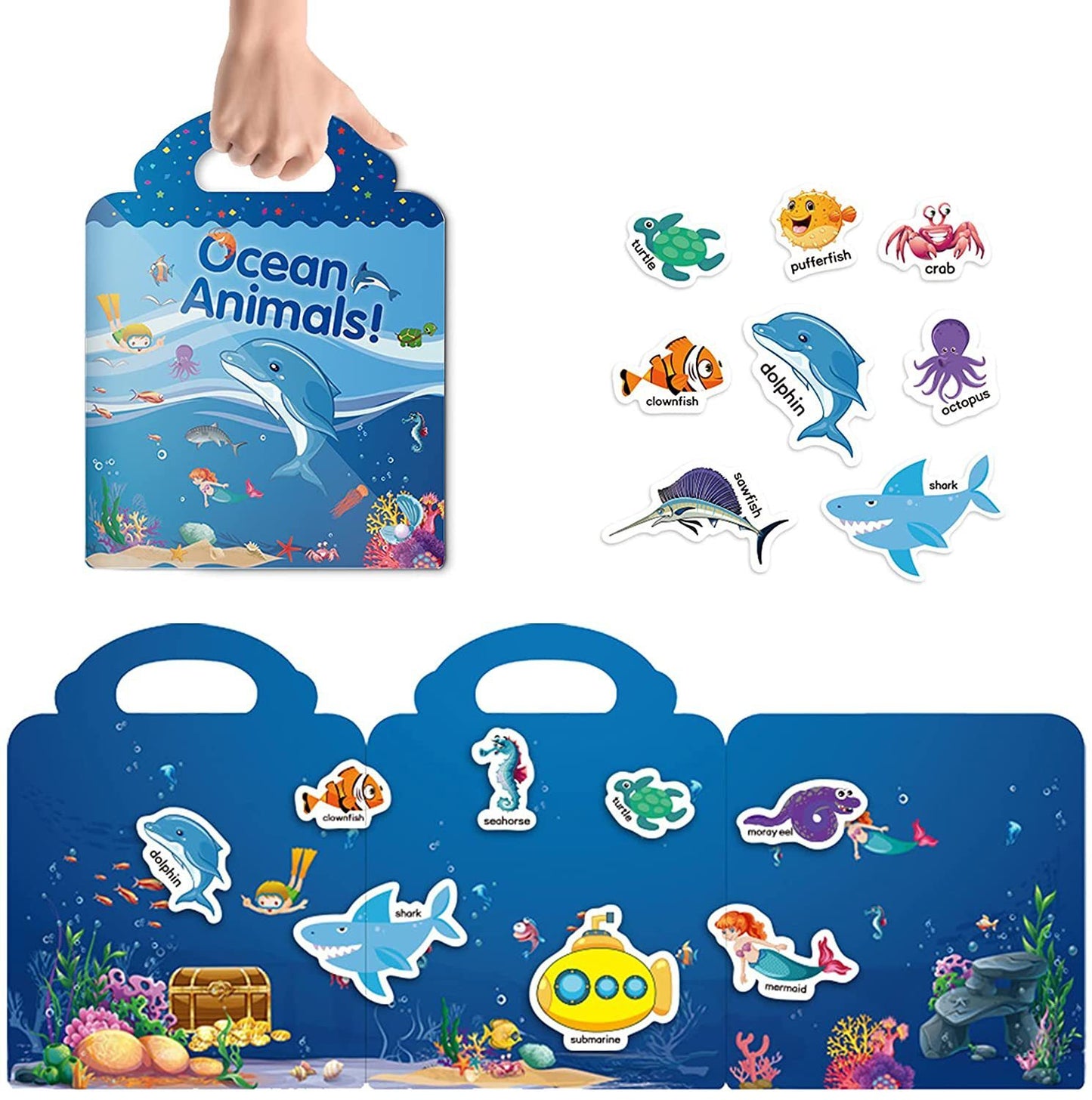 Imagine, Peel, Play: A Colorful Sticker Journey for Children