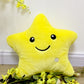 Cute Plush Star Pillow With LED Lights For Kids