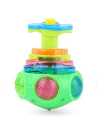 Magical Glowing Stall Toy Lights and Spins for Happy Kids