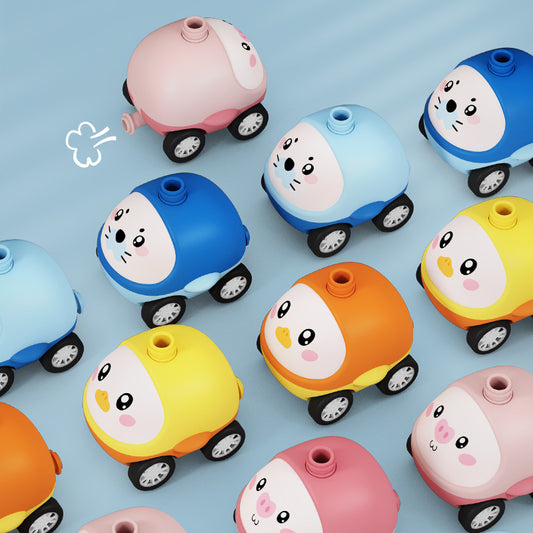 Eco-Friendly Balloon Powered Car Toy For Kids