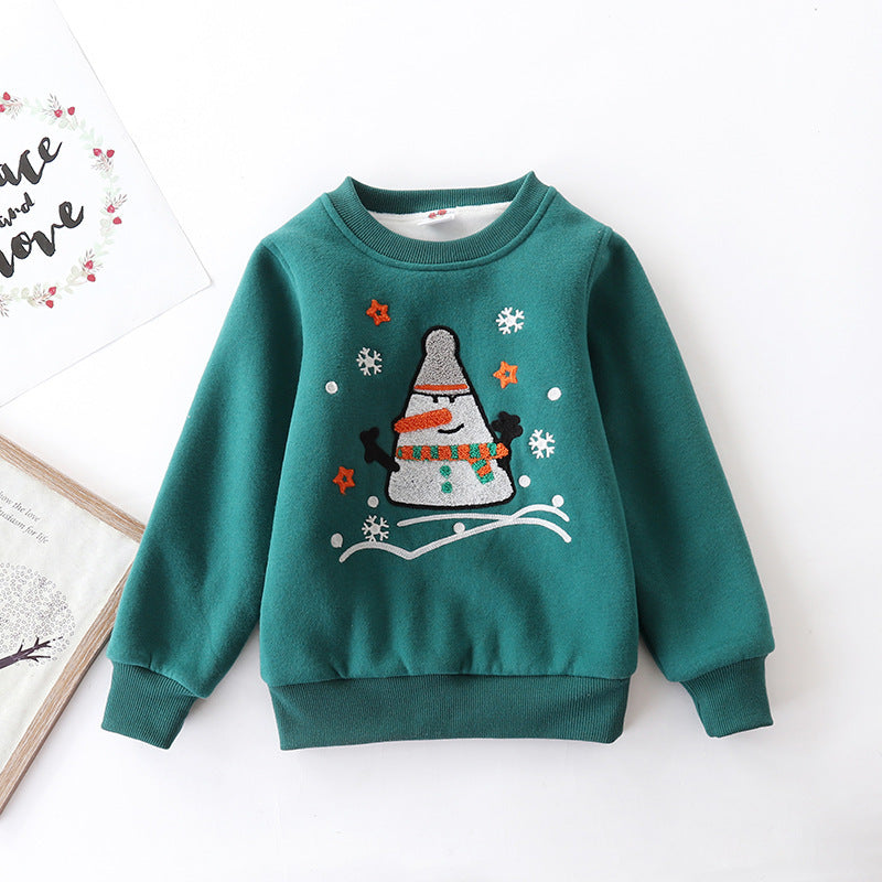 Warm And Cute Christmas Baby Sweater For Winter