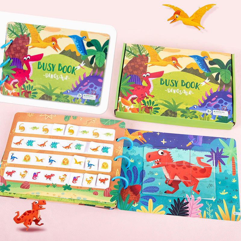 Busy Book Brings Joyful Learning With Reusable Sticker Activities