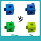 Puzzle Magic Cube Blocks With Fun Learning Cards