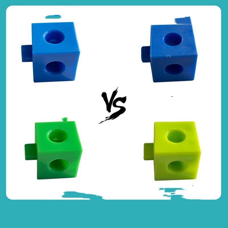 Puzzle Magic Cube Blocks With Fun Learning Cards