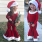 Warm And Festive Christmas Outfit For Children