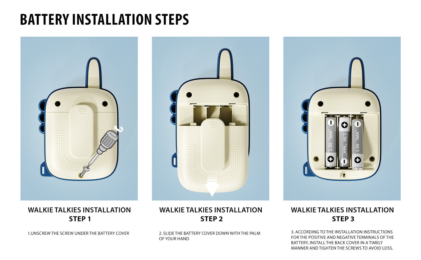 Interactive Dinosaur Walkie Talkie for Kids and Parents