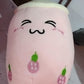 Strawberry Bubble Tea Plush Pillow For Kids’ Comfort