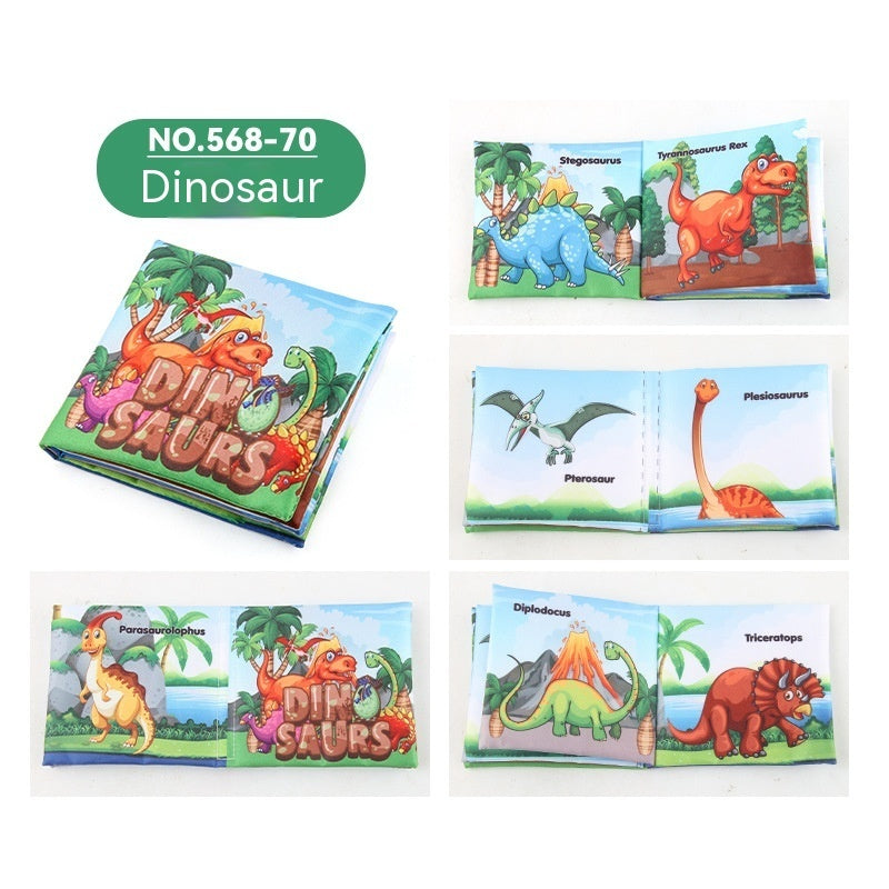 Sensory Stimulating Cloth Book For Infant Development