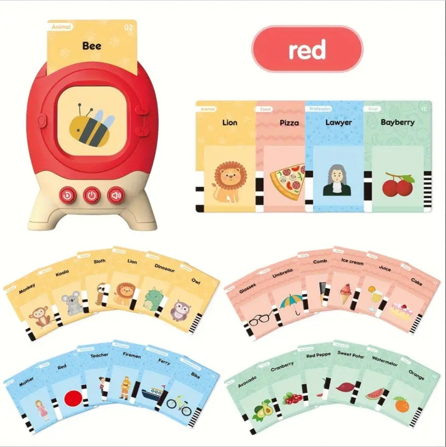 Fun Talking Flash Cards for Toddlers’ Speech Growth