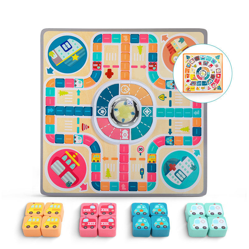 Kids Board Game Flying Chess For Creative Play